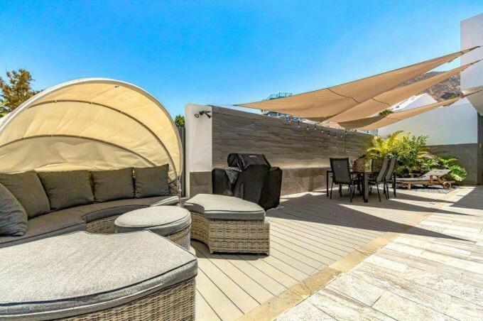 Luxury Villa Tropical Private Heated Pool Los Cristianos  Exteriör bild